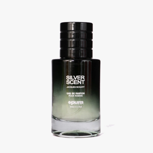 ادوپرفیوم مینیاتوری مردانه پورا مدل Silver Scent حجم 35 میل