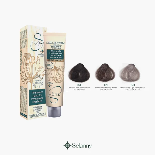 رنگ مو سلوم سری دودی قوی