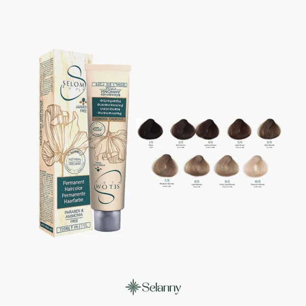 رنگ مو سلوم سری طبیعی