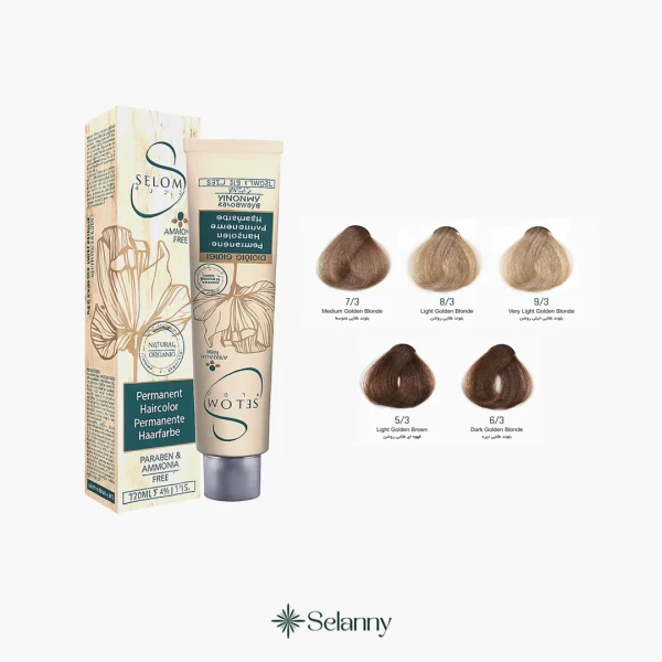 رنگ مو سلوم سری بلوند طلایی