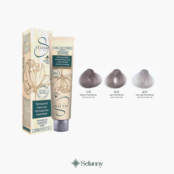 رنگ مو سلوم سری مرواریدی