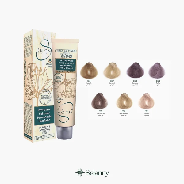 رنگ مو سلوم سری کافی شاپ