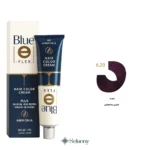 رنگ مو فاقد آمونیاک بلو سری شرابی بادمجونی